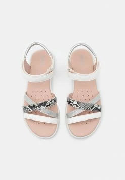 Geox JR SANDAL KARLY - Sandales - White -Pas Cher Geox Boutique 00230004829548fba611a43b059df827