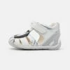 Geox EACH GIRL - Sandales - White/silver