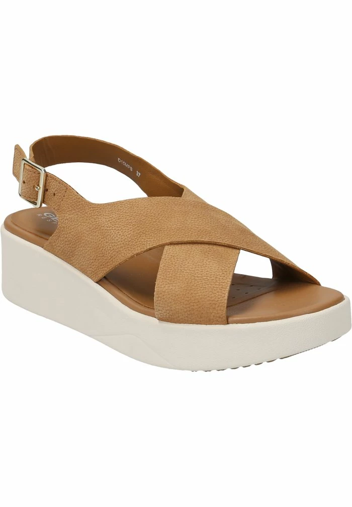 Geox LAUDARA - Sandales Compensées - Braun 2 Geox LAUDARA - Sandales Compensées - Braun – Image 2