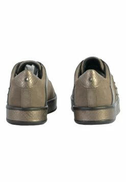 Geox BASKET CUIR LEELU - Baskets Basses - Beige -Pas Cher Geox Boutique 05affa52f8b54a2eb0eb3fb4594bafe9