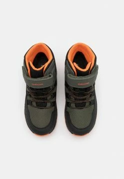 Geox SENTIERO BOY WPF - Bottes De Neige - Khaki/orange -Pas Cher Geox Boutique 09359d9c52384c9fbb9c3ac68295b07b