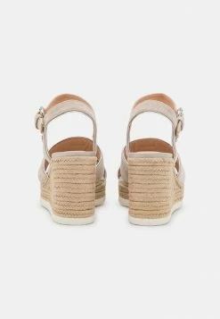 Geox PONZA - Sandales à Plateforme - Ice/silver -Pas Cher Geox Boutique 0ad26ba6796d4979814f29fba76c9102