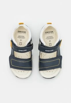 Geox TAPUZ BOY - Sandales De Randonnée - Navy/ochre -Pas Cher Geox Boutique 0aed1ca9879f437a90d34cf9752e824f