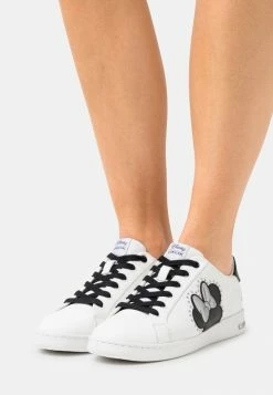 Geox JAYSEN - Baskets Basses - White/black