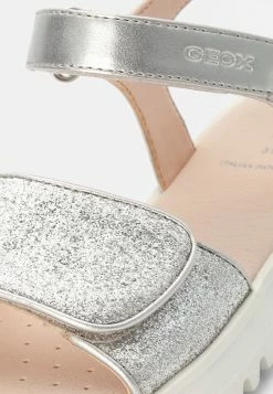 Geox SANDAL CORALIE GIRL - Sandales - Silver -Pas Cher Geox Boutique 0b4d75ce3bf144668e2050fa7e0a5325
