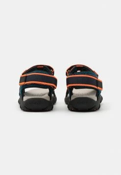 Geox JR STRADA - Sandales De Randonnée - Navy/fluo Orange -Pas Cher Geox Boutique 0ba7390523f4485eb3cc903958355bae