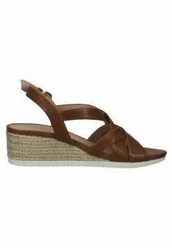 Geox Sandales Compensées - Cognac -Pas Cher Geox Boutique 0c0ab626eeef4b68b397397a24b80a0e