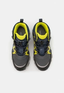 Geox MAGNETAR BOY WPF - Bottines à Lacets - Dark Grey/lime -Pas Cher Geox Boutique 0c5d016b28ad413c9ca103ef94284048