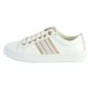 Geox BASKET - Baskets Basses - Rose Blanche