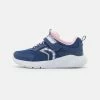 Geox SPRINTYE GIRL - Baskets Basses - Navy/light Pink