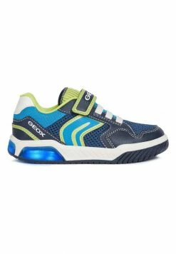 Geox INEK BOY - Baskets Basses - Navy/lime -Pas Cher Geox Boutique 0f6599f29a8f46559f74c826aab12cd2