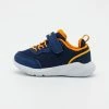 Geox SPRINTYE BOY - Baskets Basses - Navy/orange