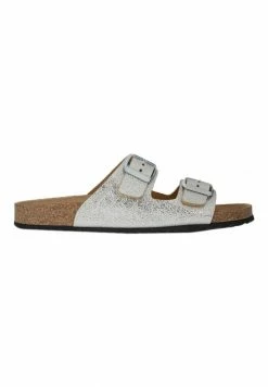 Geox BRIONIA - Mules - Silver