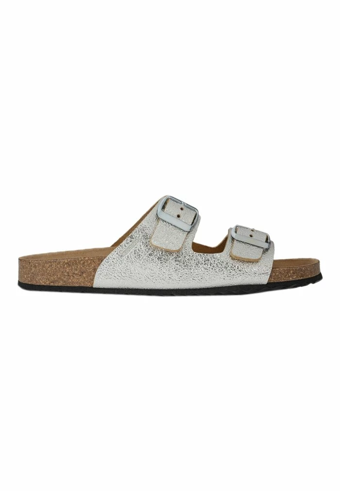 Geox BRIONIA - Mules - Silver 1 Geox BRIONIA - Mules - Silver