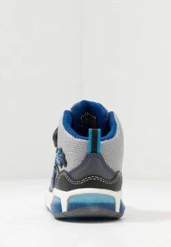 Geox INEK BOY - Baskets Montantes - Grey/royal -Pas Cher Geox Boutique 1071f9106a5b4618bb5b368327d9b624