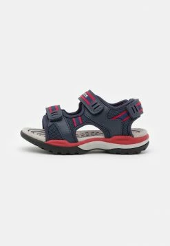 Geox BOREALIS BOY - Sandales De Randonnée - Navy/red