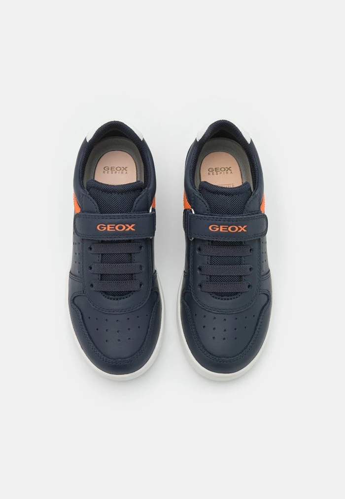 Geox DJ ROCK BOY - Baskets Basses - Navy/orange 4 Geox DJ ROCK BOY - Baskets Basses - Navy/orange – Image 4