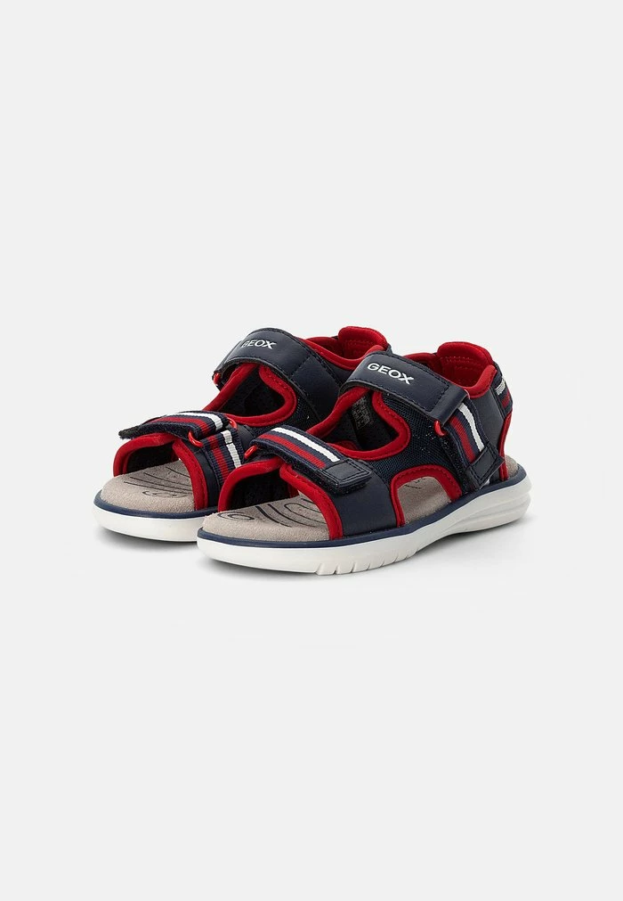 Geox SANDAL MARATEA BOY - Sandales De Randonnée - Navy/red 2 Geox SANDAL MARATEA BOY - Sandales De Randonnée - Navy/red – Image 2