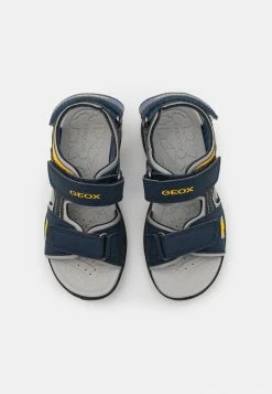 Geox VANIETT BOY - Sandales De Randonnée - Navy/yellow -Pas Cher Geox Boutique 154a70d4d5d646139d43f8fae29d923a