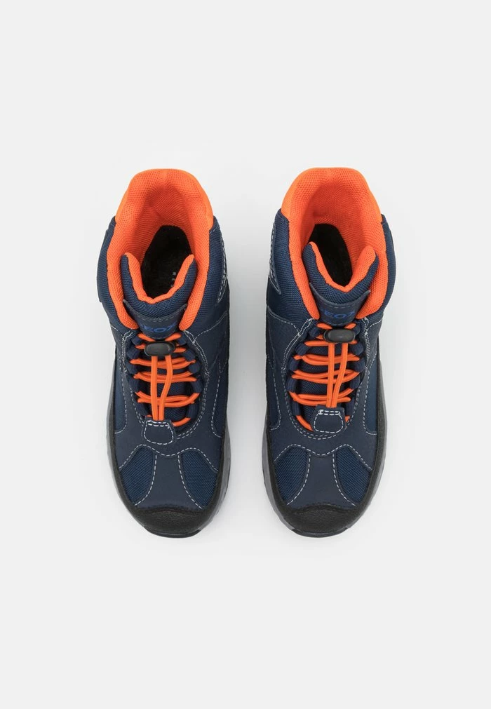 Geox SENTIERO BOY WPF - Bottes De Neige - Navy/orange 4 Geox SENTIERO BOY WPF - Bottes De Neige - Navy/orange – Image 4