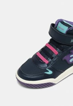 Geox INEK GIRL - Baskets Montantes - Navy -Pas Cher Geox Boutique 1793a55ee8344fd4a21009577e37628e