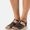 Geox EOLIE - Espadrilles - Black