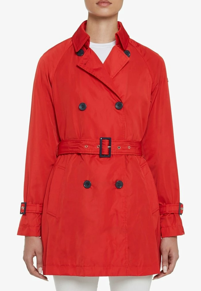Geox Trench - Red 1 Geox Trench - Red
