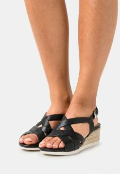 Geox ISCHIA CORDA - Espadrilles - Black