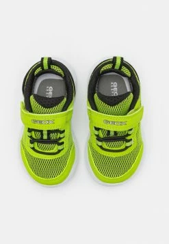 Geox SPRINTYE BOY - Baskets Basses - Lime/black -Pas Cher Geox Boutique 2127418e4f954ce6a8063c735e396b43