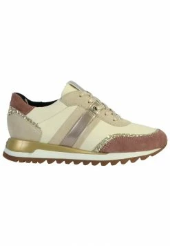 CUIR GEOX TABELYA D16AQA - Baskets Basses - Crème/taupe Clair -Pas Cher Geox Boutique 226db00d591f4cc7ae408008413444c9