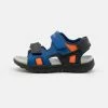 Geox VANIETT BOY - Sandales De Randonnée - Royal/orange