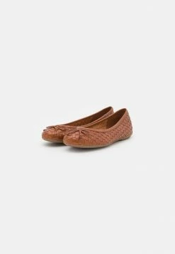 Geox PALMARIA - Ballerines - Cognac -Pas Cher Geox Boutique 2587e22360e14525bdfc90899e6de643