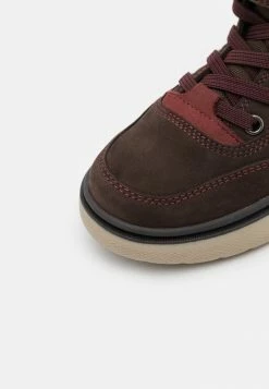 Geox RIDDOCK BOY WPF - Bottines à Lacets - Coffee/bordeaux -Pas Cher Geox Boutique 26164ae108254cac8436c76498aa4225