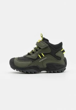 Geox NEW SAVAGE BOY WPF - Bottines - Military/lime