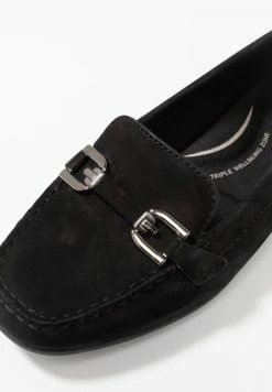 Geox ANNYTAH - Mocassins - Black -Pas Cher Geox Boutique 2845618c670448eb974c6147c34b3aed