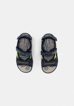 Geox MARATEA BOY - Sandales De Randonnée - Navy/lime -Pas Cher Geox Boutique 287125eeaa3d4baba50967894f8ee272