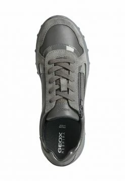 Geox D ALLENIEE - Baskets Basses - Dk Grey -Pas Cher Geox Boutique 28767576e6c54d16b2228de96dc206ff