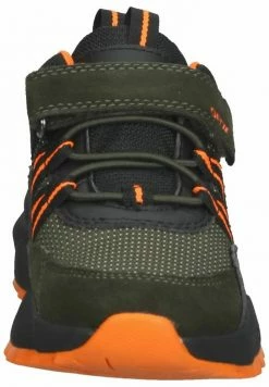 Geox Baskets Montantes - Military/fluo Orange -Pas Cher Geox Boutique 28f45677f0cb4a7b9b49fce858c4165d