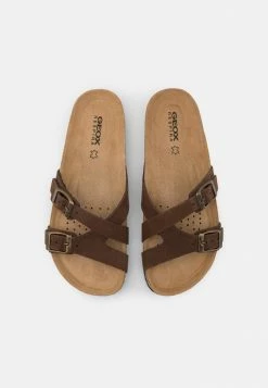Geox BRIONIA - Mules - Coffee -Pas Cher Geox Boutique 29c2d176c8cb4c27ba323dce5f1c658d
