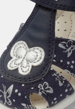 Geox ELTHAN GIRL - Sandales - Navy/silver -Pas Cher Geox Boutique 2c097a8f7830423ea2bd5bd5a78c6af2