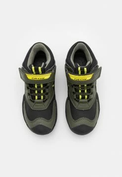 Geox NEW SAVAGE BOY WPF - Bottines - Military/lime -Pas Cher Geox Boutique 2c82912427d542bd81d47eb837f6afc5