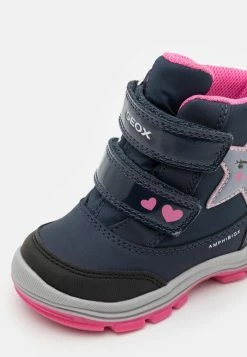 Geox FLANFIL GIRL ABX - Bottes De Neige - Navy/fuchsia -Pas Cher Geox Boutique 2f04afbc0148482cbbd0b9d3f76128ea