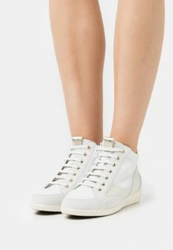 Geox MYRIA - Baskets Montantes - Offwhite