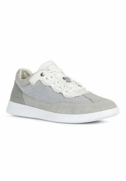 Geox KENNET - Baskets Basses - Lt Grey/white -Pas Cher Geox Boutique 30e6edcda11a48a48b6b75872d15f5a7