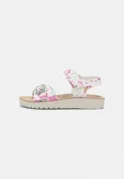 Geox COSTAREI - Sandales - White/pink