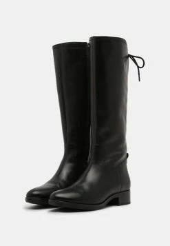 Geox FELICITY - Bottes à Lacets - Black -Pas Cher Geox Boutique 31ab5a705d1749628b21bc4a95261f95