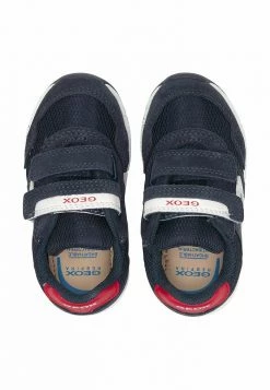 Geox Baskets Basses - Blue -Pas Cher Geox Boutique 321c7f9fd3ec47f3beb028965efa682f