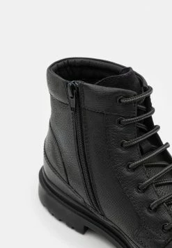 Geox ANDALO - Bottines à Lacets - Black -Pas Cher Geox Boutique 326b854fd9f24996a00fc6236a8e77e6