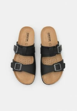 Geox GHITA - Mules - Black -Pas Cher Geox Boutique 326be9225c21453dbf6fd7697999b8d6