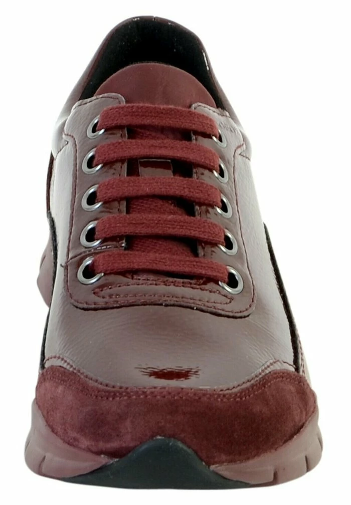 Geox BASKET - Baskets Basses - Red 3 Geox BASKET - Baskets Basses - Red – Image 3